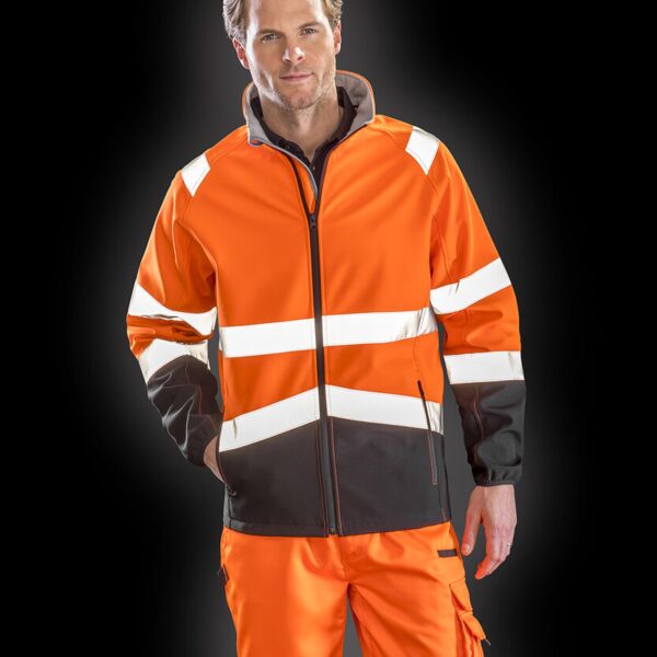 Printable safety softshell jacket Thumbnail