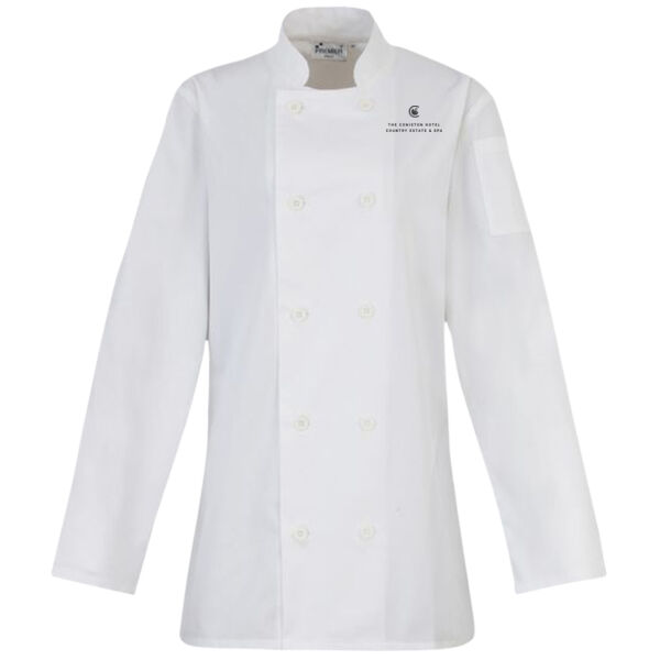 PR671 Womens Long Sleeve Chef's Jacket Thumbnail