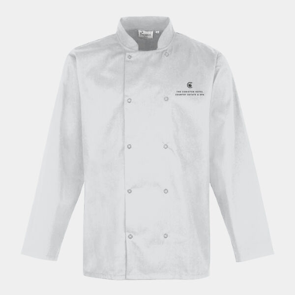 PR656 Short Sleeve Chefs Jacket Thumbnail