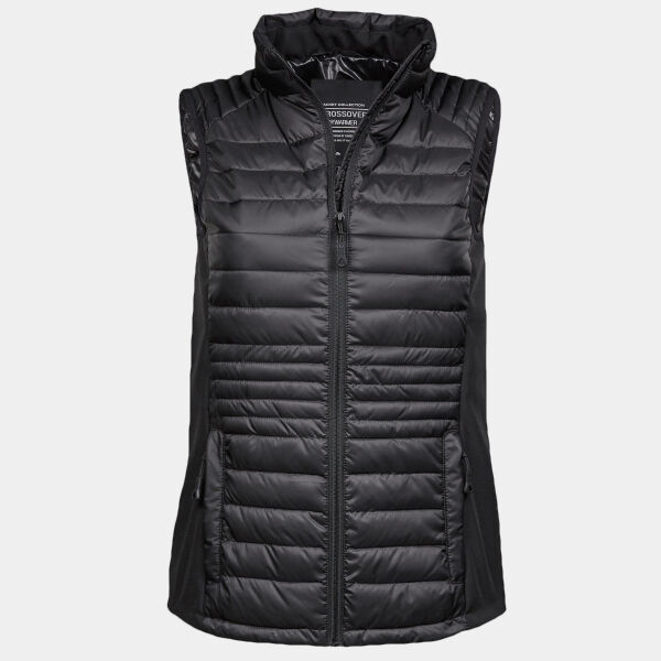 TJ9625 - Teejays Ladies Crossover Padded Gilet Thumbnail